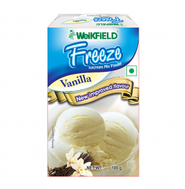 Weikfield Freeze Icecream Mix Powder Vanilla  Box  100 grams